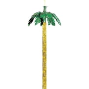 Foil Palm Tree Hanging Decoration, 8 ft, 1ct