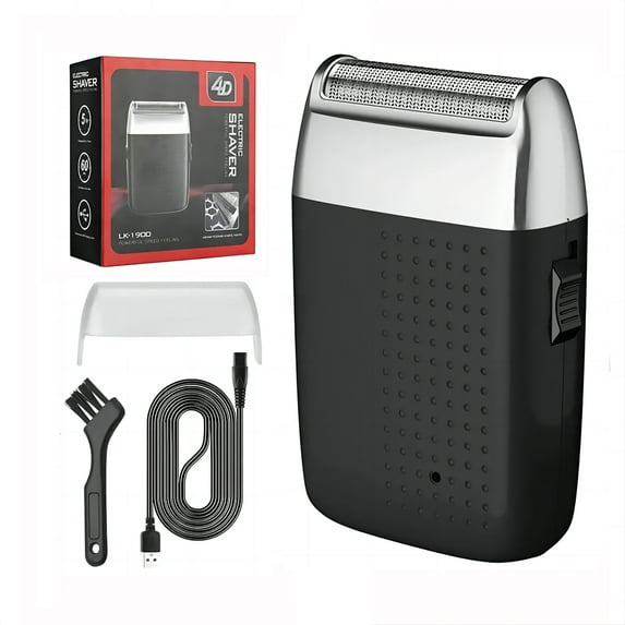 Electric Foil Shavers Cordless Beard Trimmer Rechargeable Razor for Men Portable Pocket Size