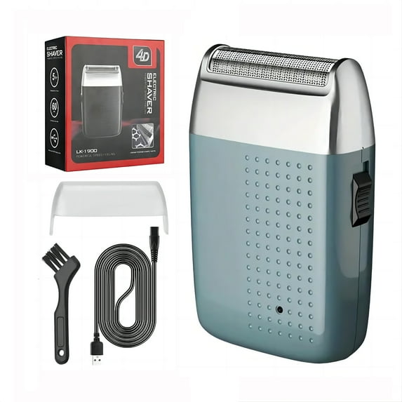 Electric Foil Shavers Cordless Beard Trimmer Rechargeable Razor for Men Portable Pocket Size