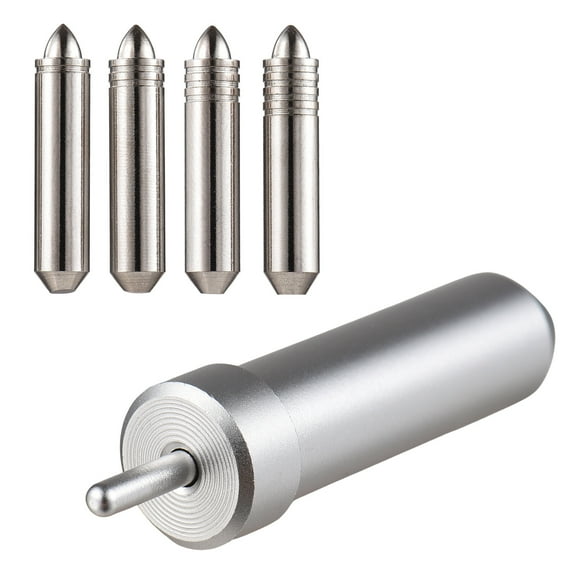 Foil Transfer Tool Replacement 4in1 for Cricut Maker Plotter Tools for DIY Embellishing Cards Invitations Gift Boxes Fabric Silver Holder