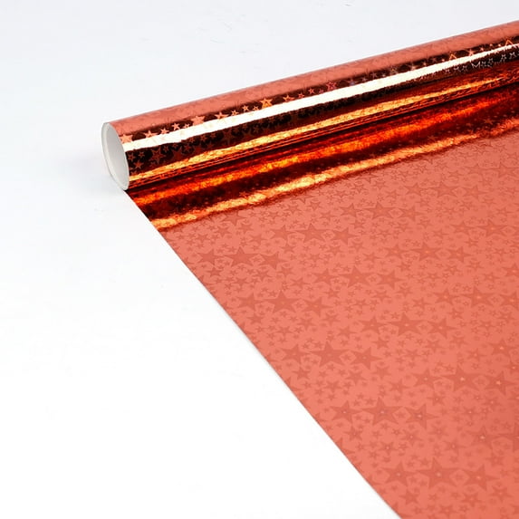 Foil Wrapping Paper Roll 10m Glitter Dot Print Paper for Christmas, Holiday, Wedding, Birthday Party Gift Wrapping (L)