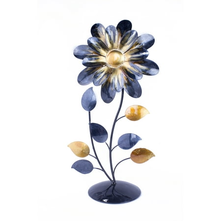 Foiled And Lacquered Table Top Decorative Object - Copper And Pewter