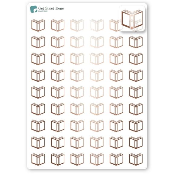 Foiled Book Planner Stickers / Appointments Reminder Stickers / Me Time / Bullet Journaling / Bujo / Essential Productivity Stickers