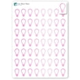 thumbnail image 1 of Foiled Light Bulb Planner Stickers / Bills  Budget Stickers / Bullet Journaling / Bujo / Essential Productivity Stickers, 1 of 10