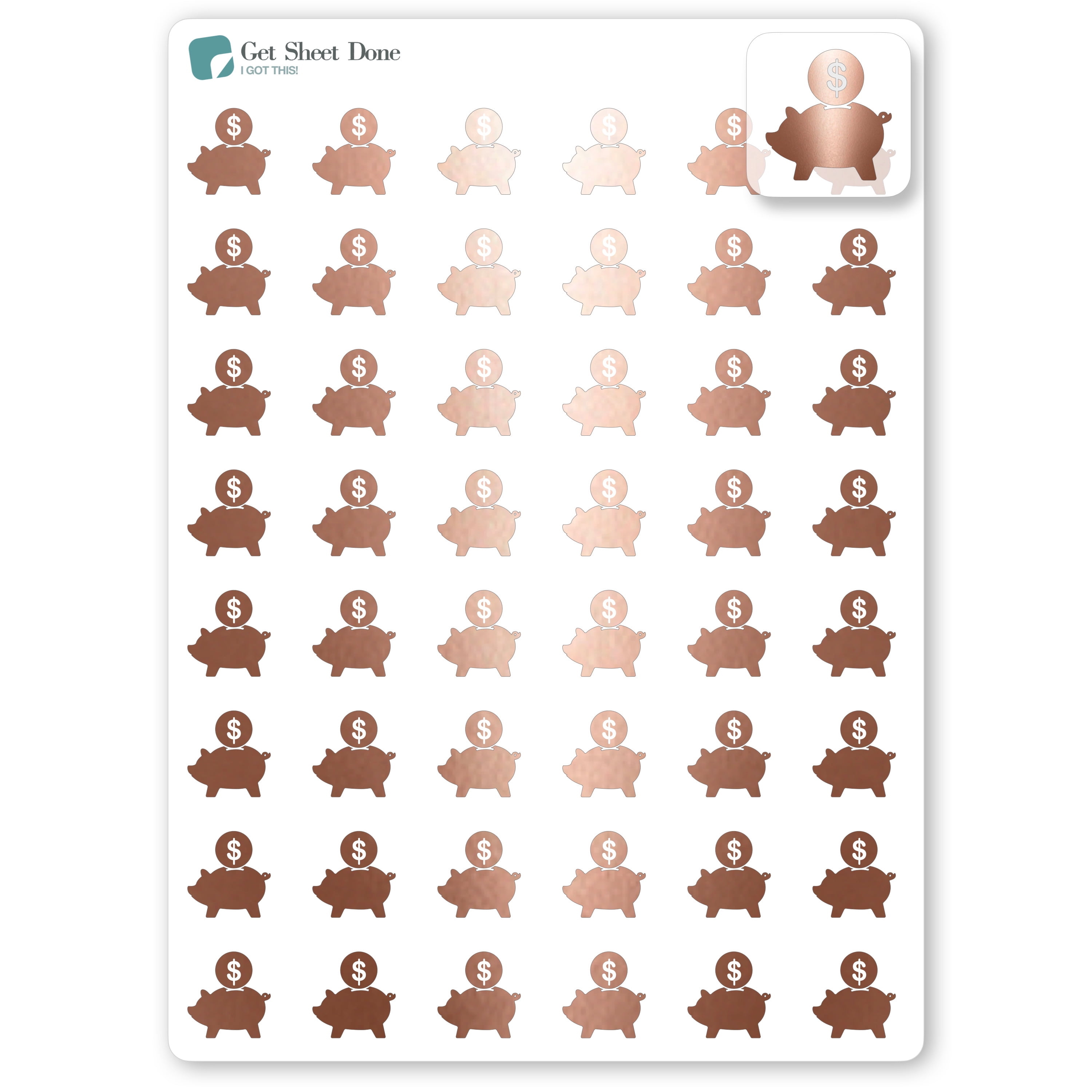 Budgeting Stickers for Bills