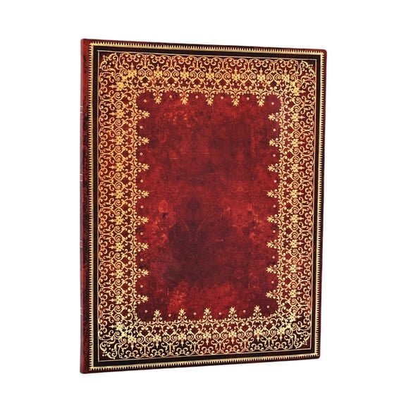 Foiled Ultra Unlined Softcover Journal, 176pg, 100gsm by Paperblanks (Old Leather Collection), (Hardcover)