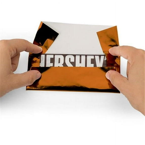 Foilman Foil Copper 6 x 7.5 Candy Bar Wrappers, Copper - Pack of 100