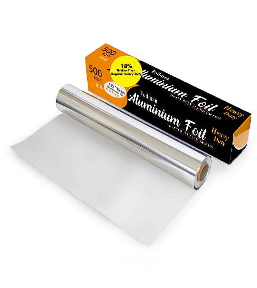 Foilman Ultra-Thick Commercial Heavy Duty Foil Roll 18" inch x 500 SQ Foot