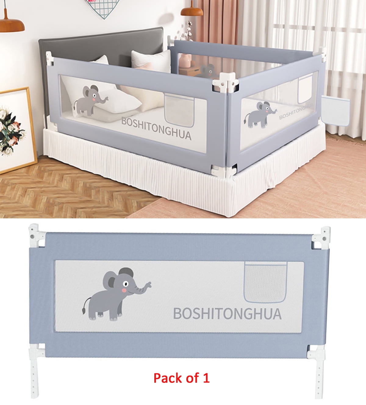 Regalo Pivoting Kids' Bed Rails & Rail Guards