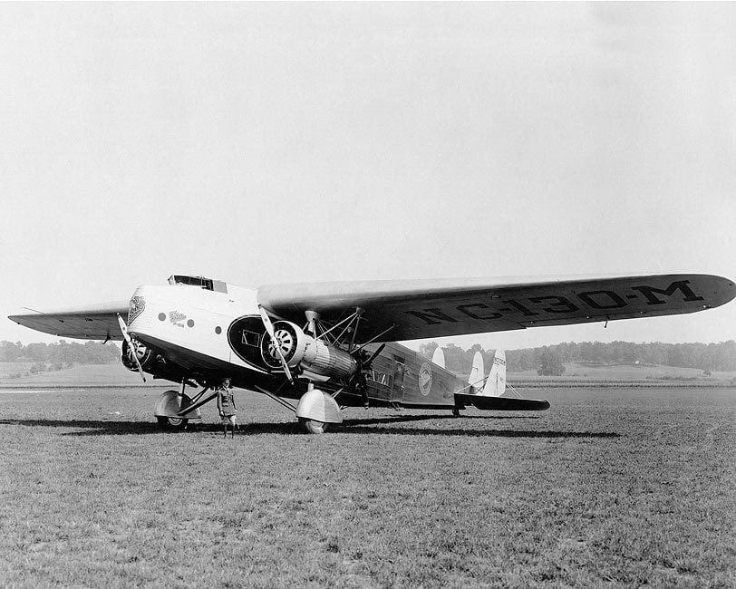 Fokker F32 / F-32 Quad Motored Aircraft Style - A - 20x30 Inch Glossy ...