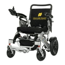 Fold And Travel Lightweight Folding Electric Wheelchair Power Wheel Chair Powered Mobility Scooter Wheelchair
