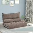 Fold Down Sofa Bed Floor Couch Adjustable Folding Modern Futon Chaise