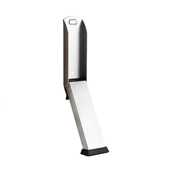 Fold-Down Steel Door Stop for Interior Door Control and Daily Use