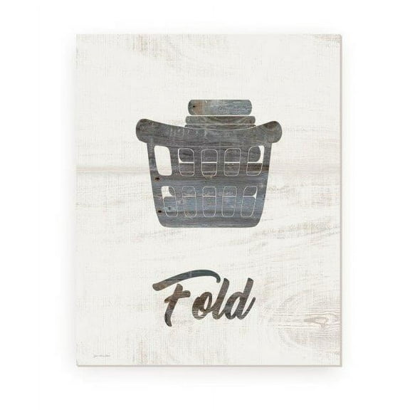 Fold Laundry Sign Framed Wood Farmhouse Wall Sign 12x15 (Unframed)