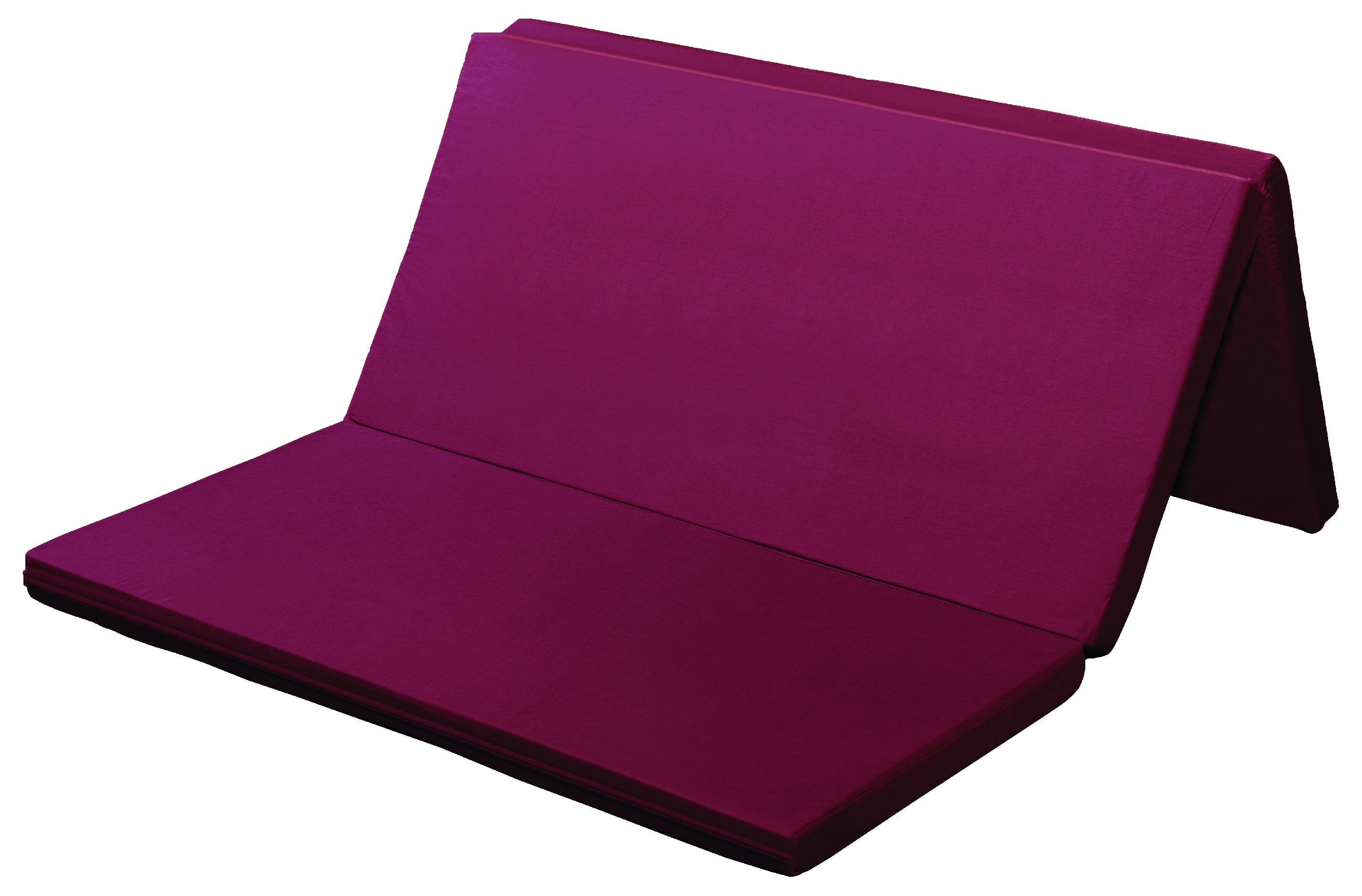 Fold-O-Mat Foam Sleeping Camping Pad, Blue, Purple, Green