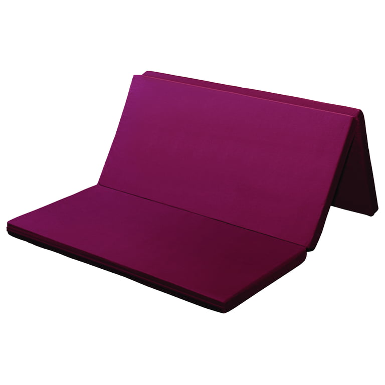 Fold-o-mat Foam Sleeping Camping Pad, Red, Size: Full