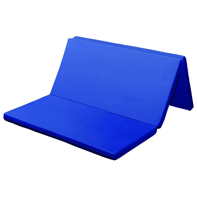 Fold-O-Mat Multipurpose Folding Mat for Sleeping, Blue