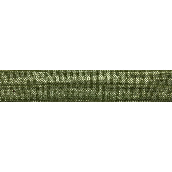 Belagio Enterprises - 1/2" width Fold-Over Elastic Ribbon (50 Yard Roll) - BE-305-63 Green