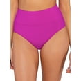 thumbnail image 1 of Fold-Over High-Waist Bikini Bottom Swimsuit, 1 of 2