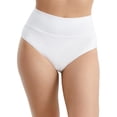 thumbnail image 1 of Fold-Over High-Waist Bikini Bottom Swimsuit, 1 of 4