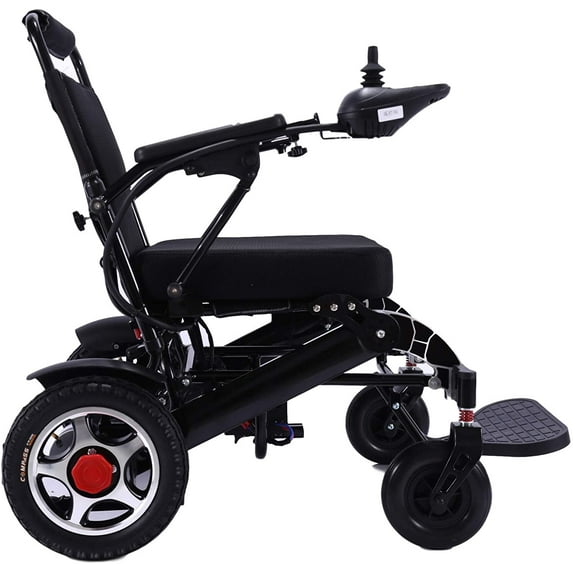 Fold and Travel Electric Wheelchair Power Wheelchair Mobile Wheelchair Foldable Portable Medical Mobility Wheel chair Heavy Duty