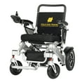 thumbnail image 1 of Fold and Travel Premium Lightweight Folding Electric Wheelchair Power Wheel Chair Powered Mobility Scooter, Silver, 1 of 5