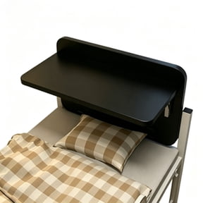 Fold Down Desk Multi Purpose Table Workstation Available In Black And White For Student Dorm Small Apartment