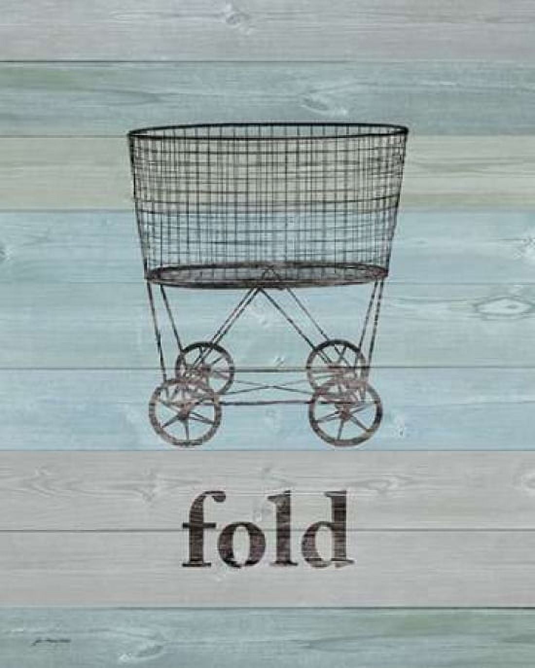 Fold on Wood Canvas Art - Jo Moulton (24 x 30)