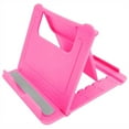 thumbnail image 1 of Fold-up Pink Stand for Amazon Fire Max 11 (2023) - Holder Travel Desktop Cradle Dock Foldable Pocket Size Slim Compact Compatible With Amazon Fire Max 11 (2023) Tablet, 1 of 7