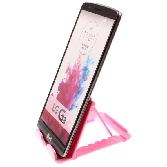 Fold-up Pink Stand for Lenovo Tab P11 (Gen 2 2023)/(2021) - Holder Travel Desktop Cradle Dock