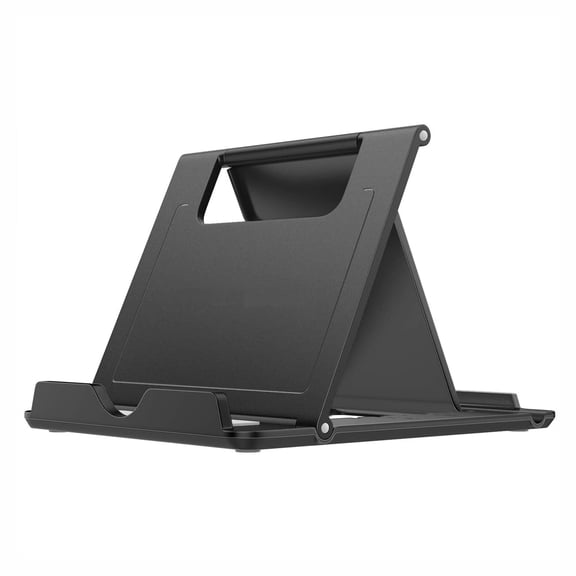 Fold-up Stand Holder Travel Desktop Cradle Dock K6D for Motorola Edge Plus, Moto G7 G6 G Stylus 5G (2022) (2021) Pure Power (2022) (2021) (2020) E5 Plus Fast, Droid Turbo 2, E4 PLUS Play