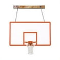 thumbnail image 1 of FoldaMount46 Performance Steel-Fiberglass Side Folding Wall Mounted Basketball System, Grey, 1 of 1