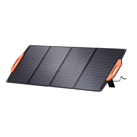 Foldable 120W Monocrystalline Solar Panel, High Efficiency 23% ETFE Charger, USB QC3.0 & Type C, IP67 for RV, Home, Outdoor