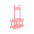 thumbnail image 1 of Foldable 2 Bottle Drink Carrier Portable Bottle Holder Handheld Two Cup Caddy for Outdoor Party, 1 of 4