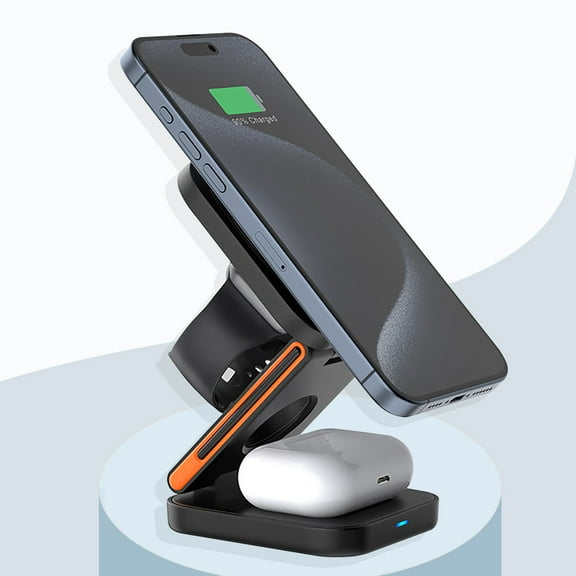 CHARGEUR BATTERIE EXTERNE INDUCTION QI SANS FIL SECOURS CHARGE USB C 10000 MAh E