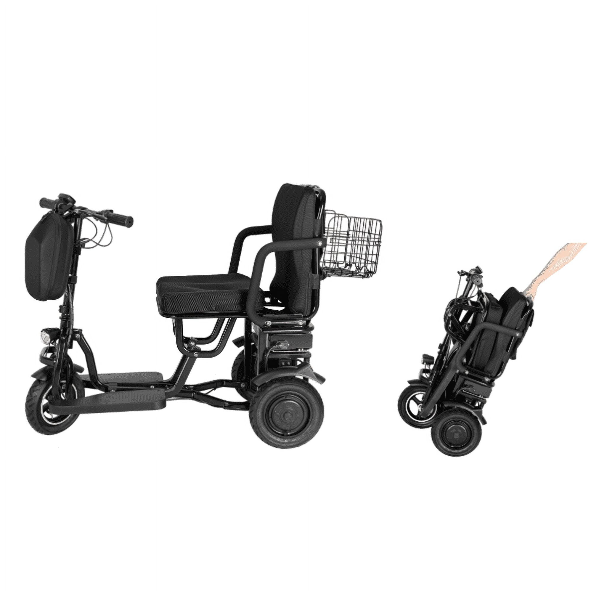 Foldable Lightweight Mobility Scooter, 700W, 20Miles, 300lbs Capacity ...