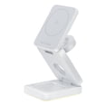 thumbnail image 1 of Foldable 3-in-1 Magnetic Wireless Charging Stand, 15W Fast Charging Station, Portable Fast Charging Stand with Adjustable Viewing Angles Portable Desk & Travel Charging Dock, 1 of 9