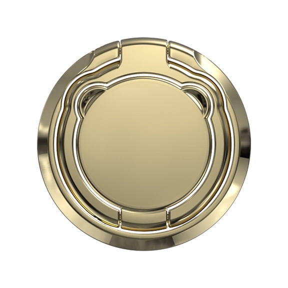 Foldable 360 Rotation Metal Phone Ring Holder Grip with Car Mount and Desktop Stand Compatibility for Mobile Devices