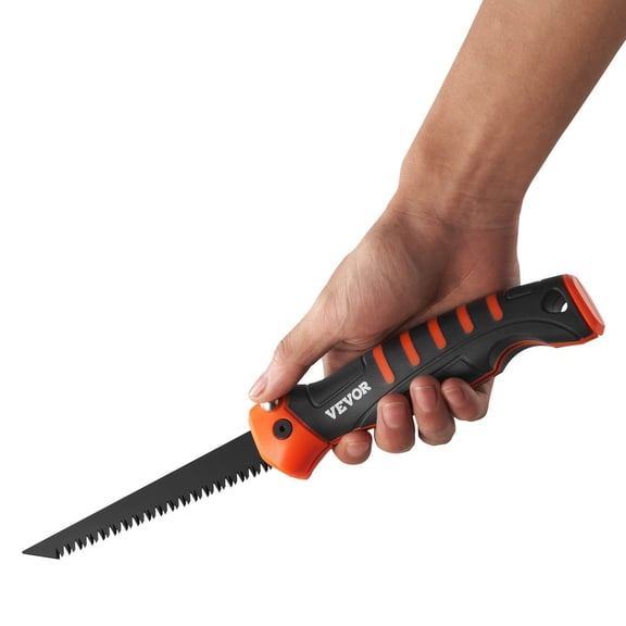 Foldable 5 Inch Jab Saw - Ergonomic Handle for Drywall, PVC, Wood Cutting & Carving
