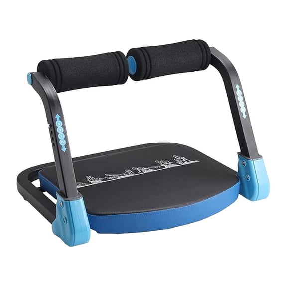 Foldable Ab Trainer with 3 Adjustable Resistance - 330LBS Weight Capacity Stomach Workout Equipment Easy Assembly for Home Fitness & Core Strength Training
