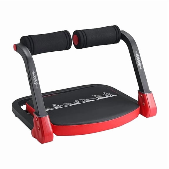 Foldable Ab Trainer with 3 Adjustable Resistance - 330LBS Weight Capacity Stomach Workout Equipment Easy Assembly for Home Fitness & Core Strength Training
