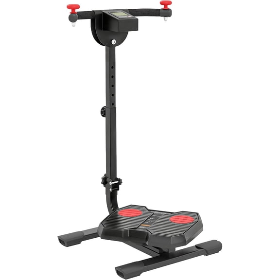 Foldable Ab Twister Board Screen Twist Shape Abs Trainer | Showing Time, Calories, Waist Trimming, Women Men, Core Fitness Training, Ab Butt Workout