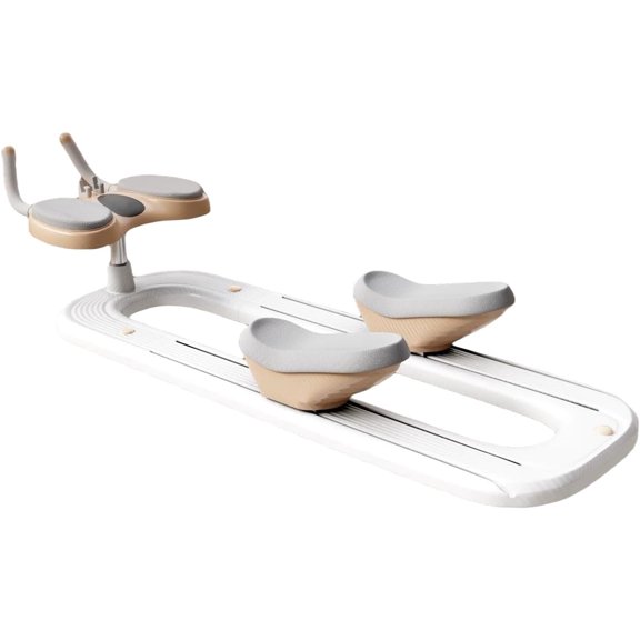 Foldable Abdominal Gliding Trainer, Home Gym Workout Machine for Abs, Back, Glutes & Legs