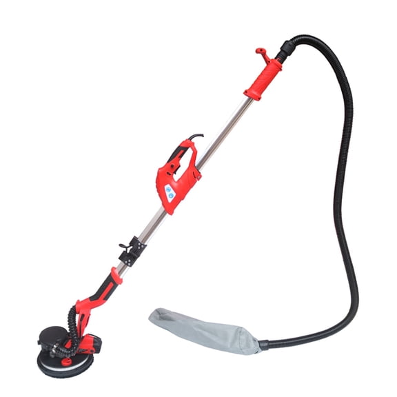 Foldable Adjust Speed Drywall Sander 750W Wall Polishing Grinding Double Led Light Putty Polisher Machine ,Easy to Operate