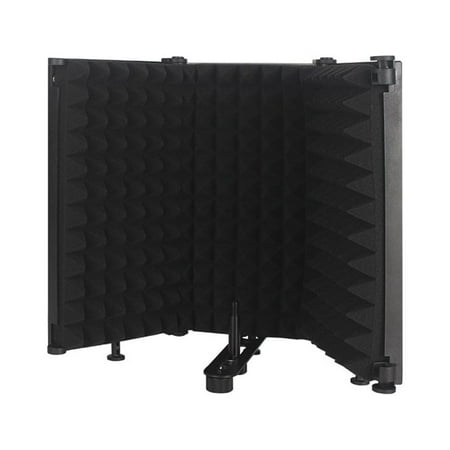 Foldable Adjustable Sound Absorbing Vocal Recording Panel Portable Acoustic Isolation Microphone Sound-proof Plate