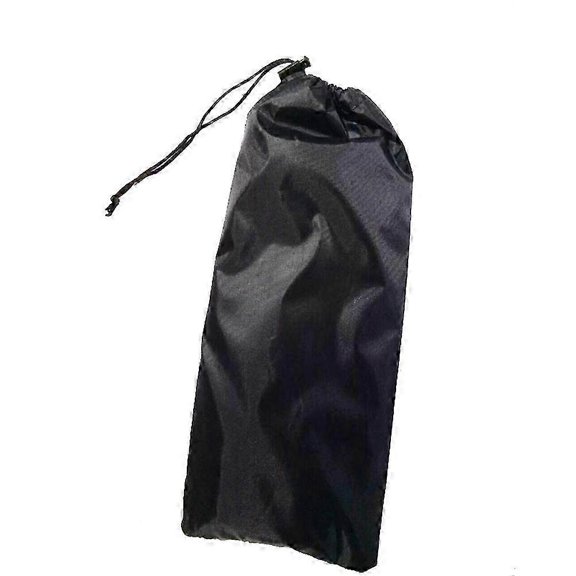Foldable Alpenstock Storage Bag Hiking Bag Alpenstock Package Walking Stick Accessories Strap Bag (black)P20211224255