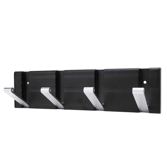 Foldable Aluminum Alloy RV Wall Hook Space Saving Screw Mounted Utility Hanger Hook for Wardrobe Hat Scarf Key Wallet Bag RV Yacht Ship