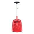 thumbnail image 1 of 25.6'' Snow Shovel for Car with Adjustable Handle,Winter Snow Shovel,8.6" Wide Scoop Blade Driveway Scoop Shovel for Snow Removal,Snow Shovel for Garage Camping Outdoor(Red), 1 of 8