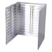 Foldable Aluminum Stove Splatter Guard - Flame Retardant and Easy to Clean