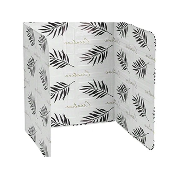 Foldable Aluminum Stove Splatter Guard Oil Splash Protector Kitchen Grease Baffle Plate